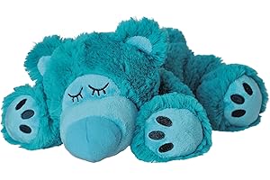 Warmies® Sleepy Bear türkis: Stofftier mit Lavendel-Füllung