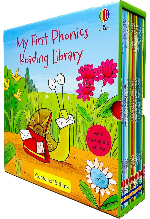 Usborne Phonics Readers 20 Books Collection Box Set: Amazon.co.uk