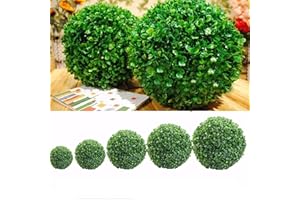 BICBLL DUCUT Buchsbaumkugel Buchsbaum Kugel Grüne Plastikpflanze Balldekoration Home Outdoor Hochzeitsfeier Dekoration Pflanzen Grass Ball 40 cm