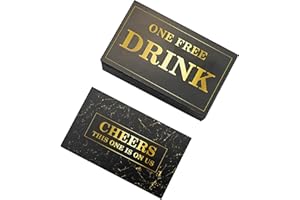 ABC Gift Shop,gettone per bevande nere, gettoni per bevande, biglietti per bevande, buoni drink per matrimoni, bevanda in omaggio, buono per bevande ristoranti, bomboniere
