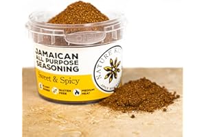 Nature Kitchen (Jamaican All Purpose Seasoning 59G) Blends Herbs Spices Salt & Peppers. Over 154 Different Spices