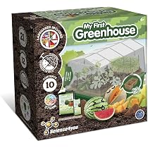 Serra Educativa Per Bambini – Kit Di Coltivazione Con Idroponica, Terra E Accessori – 29x30x34 Cm
