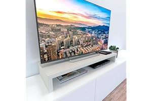 Henor Sollevatore TV Legno FSC® 110 x 35 x 15 carico 60 kg Quercia Stel