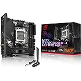 ASUS ROG Strix B650E-I Gaming WiFi - AMD Ryzen AM5 Mini-ITX Motherboard (10+2 Phase VRM, DDR5, Dual M.2 Slots, PCIe 5.0, 2.5G