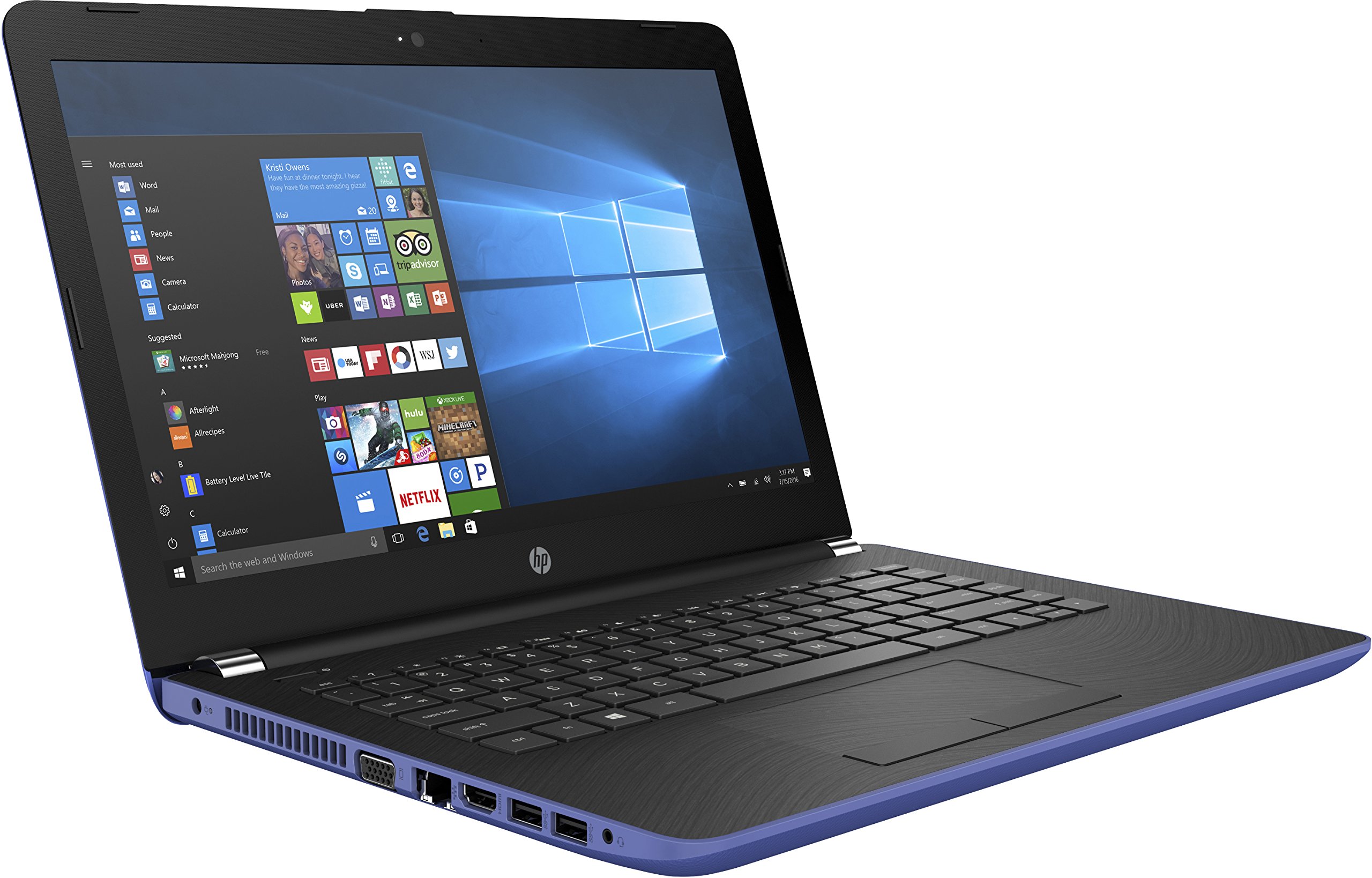 HP 14BW020NA 14" AMD A6 Dualcore 8GB RAM 1TB HDD Laptop with DVDRW