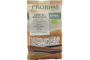 Probios Semi di Girasole Biologici – Fonte Naturale di Fibre e Minerali – Semi Girasole Senza Glutine – Confezione da 6 x 300 g