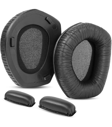 Cuscinetti Auricolari In Similpelle Geekria Per Sennheiser HDR120 E RS110