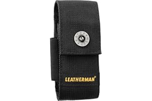 Leatherman Funda de Nylon con Bolsillos - para Charge, Crunch, Rebar, Rev, Skeletool, Wave & Wingman
