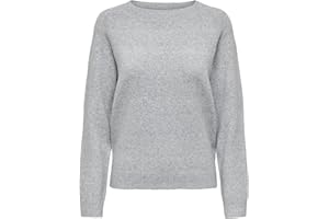 ONLY Damen Pullover Strickpullover ONLRICA Life XS S M L XL XXL Schwarz Beige