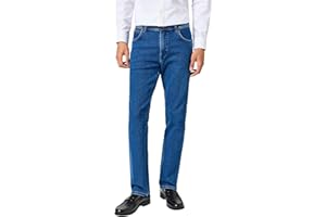 Wrangler Texas Stretch W121XU13M Herren Jeanshosen/Lang, Karotte (Tapered)