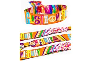 WEDFEST GLASTHOMEBURY Festival Party Wristbands Favours ~ HomeFest Festival Birthday Party Bag Fillers ~ House Party Wristbands ~ Lockdown Party ~ GLASTHOMEBURY