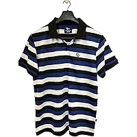 KIPA Stylish RegularFit Striped US Polo Collar Men and Boys T-Shirt