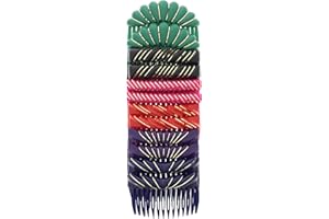Zac's Alter Ego Pack of 12 7cm Plastic Side Ladies Combs