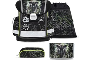 Belmil Classy Schulranzen Set 4 - teilig (403-13/AG/S)