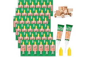 LUCOMB 36 x 3G Sekundenkleber, Schnell Trocknend, Premium-Superkleber-Set ; Super Strong Glue Tube