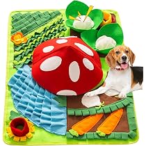 Mewoo Schnüffelmatte Für Große Hunde – 101,6 X 70,1 Cm Mit Quietschelement & Kognitivem Training