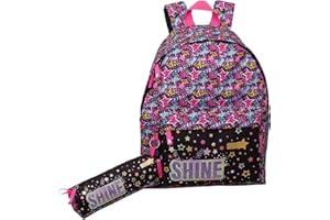 Julian Ross Zaino con Astuccio Coordinato – Impermeabile Leggero 41x31x18 cm in Poliestere – Zaino 24L Casual per Donna, Uomo, Ragazzi e Ragazze – Ideale per Scuola, Viaggi e Tempo Libero