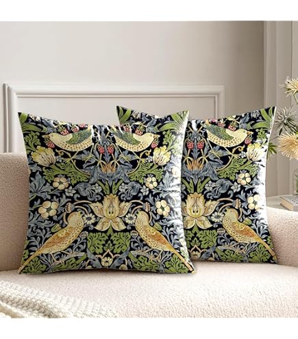 Wandteppich - William Morris Muster Detailliert - Q Produktbild-Vorschau 2