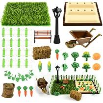 10 Pièces Accessoires Miniatures Pour Jardin Féerique - Décoration Maison De Poupée, Jardin Miniature - 5