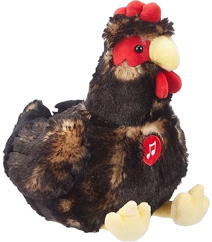 Gallo Cedrone Peluche Morbido - Uccello Da Giardino 26cm - Peluche Decorativo - Foto 14
