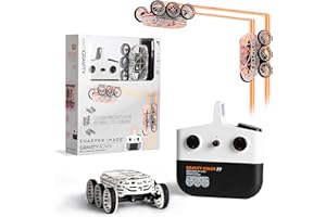 Sharper Image Gravity Rover Remote Control Wall-Ceiling Climber Car LED Under-glow Long-Range 2.4GHz Rechargeable Battery Ultimate RC Toy for Kids