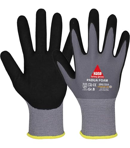 Hase Montagehandschuhe Padua Ice Größe 9, Nylon 12 Stk bei Günstiger Preis