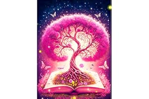 CEOVR Diamond Painting Kits Adult,Diamond Art Painting Kits for Beginner,Mosaic Diamond Painting Art by Numbers,Sparky Diamond Painting Full Set for Home Decorate,Gift for Friends (Tree of Life)