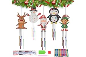 CICISTORY Set di 5 scacciapensieri in legno per bambini