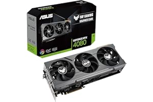 ASUS TUF Gaming NVIDIA GeForce RTX 4080 OC Edition – Carte graphique gaming (16GB GDDR6X, PCIe 4.0, HDMI 2.1a, DisplayPort 1.4a)