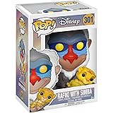 Funko Pop! Disney Lion King Rafiki With Baby Simba - The Lion King - le Roi Lion - Figurine en Vinyle à Collectionner - Idée 
