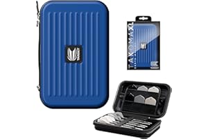 TARGET Darts Takoma XL Darts Wallet - Darts Case Holds 6 Darts, Protective EVA Dart Holder with Double Zip Lock Inner Pouches - Professional Darts Accessories
