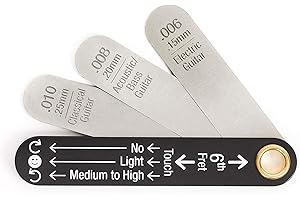 MusicNomad MN600 Precyzyjne narzędzie do pomiaru wypukłości prętów kratownicowych