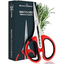 Edelstahl Küchenschere Mit 5 Klingen – Für Kräuter, Gemüse & Gewürze, Inkl. Sicherheitsabdeckung & Reinigungskamm