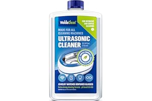 WOLDOCLEAN Líquido concentrado para dispositivos de limpieza por ultrasonidos, 750 ml, para gafas y joyas