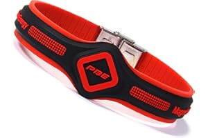 Power Balance Energy®Pro Balance Energy: Max Magnetic - (Black/Red, One Size Fits All)