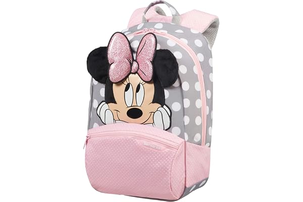 Samsonite Disney Ultimate 2.0 - Sac à Dos Enfant S+, 35 cm, 11.5 L, Multicolore (Minnie Glitter)