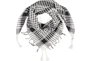 LOVARZI Foulard Palestinian - Indispensabe comme accessoire de mode pour les jeunes hommes et les femmes de tous âges