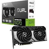 ASUS DUAL-RTX5070-O12G-NVIDIA-GEFORCE-RTX 5070-12GB GDDR7-192bit-2xHDMI-3xDP-DLSS4 GRAPHICS CARD