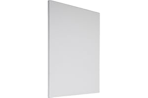 Arte & Arte 7147.0 Telaio con Tela per Pittori da dipingere, Legno di Abete/Cotone, Bianco, 100 x 80 x 1.7 cm, Made in Italy