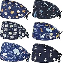 Cappelli Bouffant Cotone - Set 4 Pezzi Per Beauty E Cura Personale - Foto 2