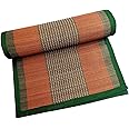 Montelal Store Chatai Mat (Multicolour, Korai Pai River Grass, Cotton, 54 x 78 Inches)