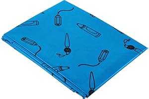 CRAFTPLAY Splashmat/Table covering | 1.5m x 1.5m | Great for messy activities | Strong waterproof plastic | Easy to clean!