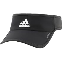 adidas Men's Adizero II Visor, Black 