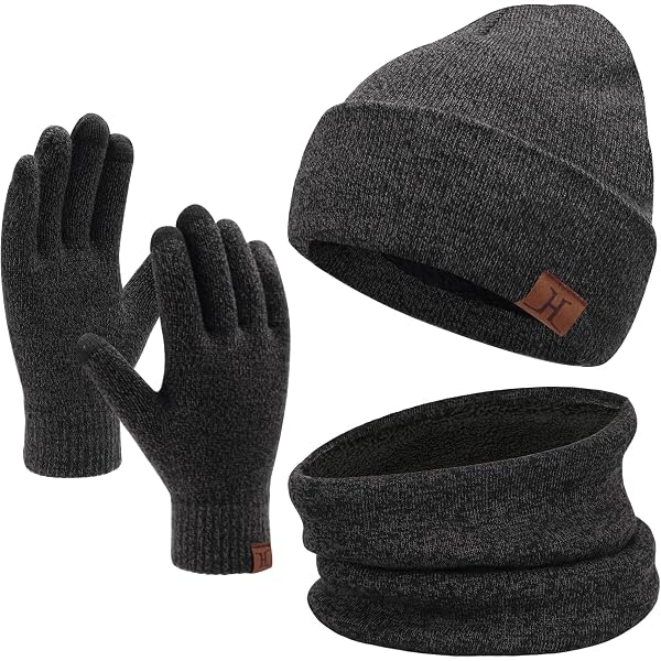 Ensemble Bonnet Écharpe et Cache-cou