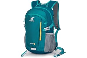 SKYSPER Sac à Dos de Randonnée Ultraléger Sac à Dos avec Système de Ventilation et D'hydratation Dorsale Sac à dos de Trekking en Polyester Respirant 3D Air Mesh Camping en Plein Air