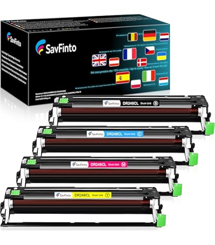 Meagiis DR248CL Drum Unit Compatibel voor Brother DR-248 DR248 DR248CL DR-248CL Drum Unit voor Brother DCP-L3520CDW DCP-L3520CDWE HL-L8230CDW MFC-L3740CDW HL-L3220CW MFC-L8390CDW (4 stuks Meagiis DR248CL Drum Unit Compatibel voor Brother DR-248 DR248 DR248CL DR-248CL Drum Unit voor Brother DCP-L3520CDW DCP-L3520CDWE HL-L8230CDW MFC-L3740CDW HL-L3220CW MFC-L8390CDW (4 stuks