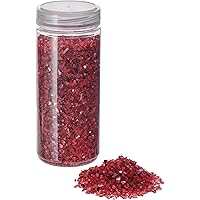 IKEA ASIA KULORT Dekoration, zerkleinertes Glas, 0,5 kg rot