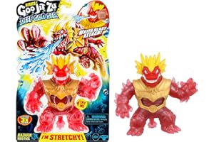 Heroes of Goo JIT Zu Deep Goo Sea Coffret Héros Blazagon Figurine Super-élastique Remplie d’Une Substance Visqueuse Attaque Jet d’Eau Étire Ton Héros Jusqu’à Trois Fois sa Taille
