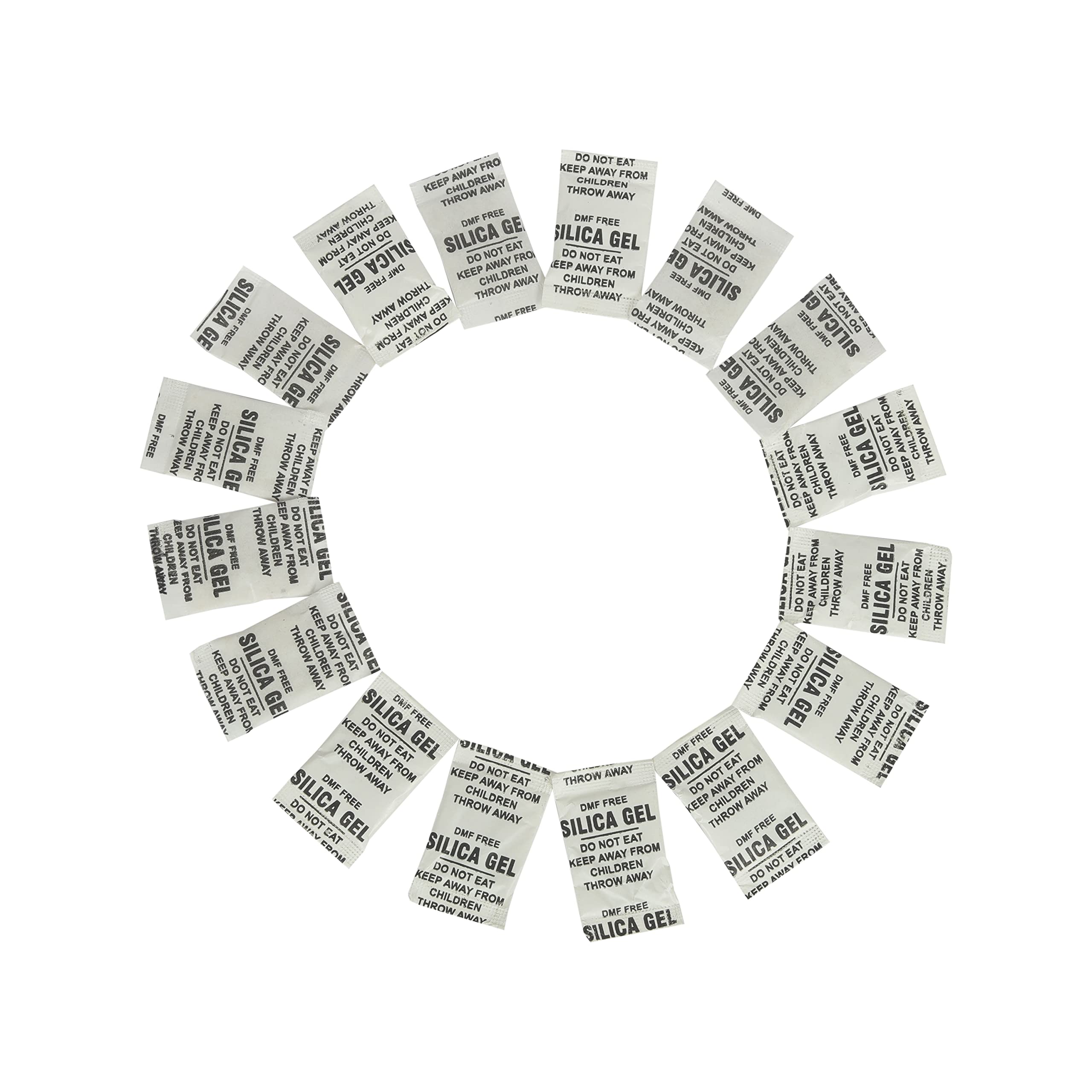 Spartan Silica Gel - 5 Gram Pouch of 80 Packets (5gm / 80 packets) | Silica Gel Pouches for Room Kitchen Wardrobe Cupboard ca