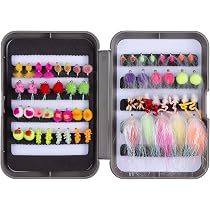6 Esche Da Pesca A Mosca Hothead Olive Fritz, Taglia 10, Perla Rossa, Affondanti, Troutflies UK